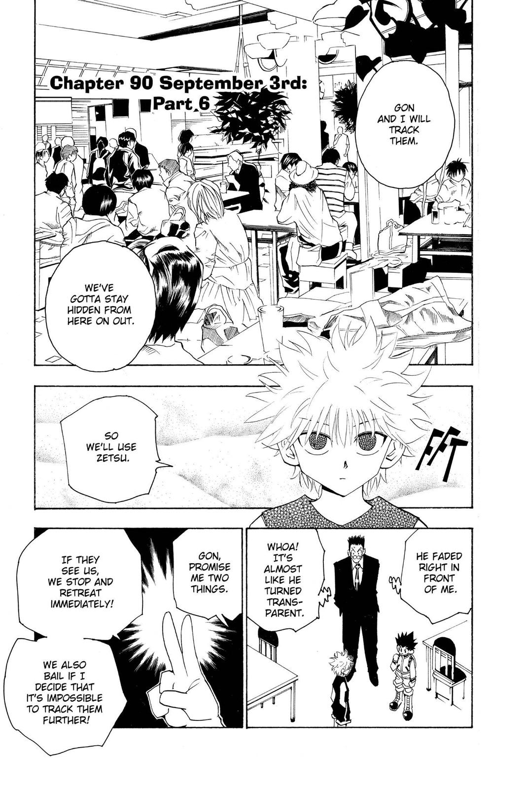 Read Hunter x Hunter chapter 90 image 0 on Lezhin