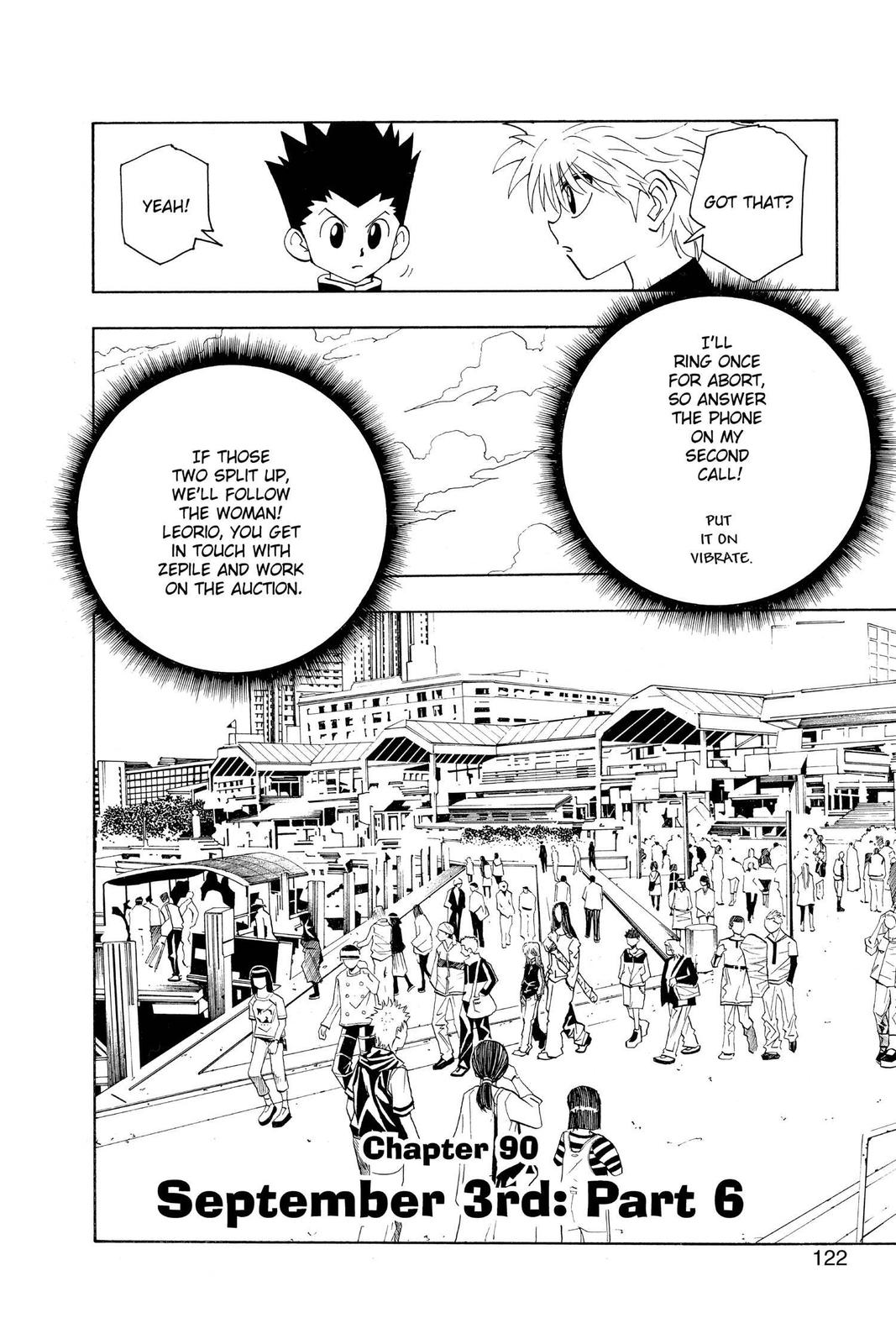 Read Hunter x Hunter chapter 90 image 1 on Lezhin