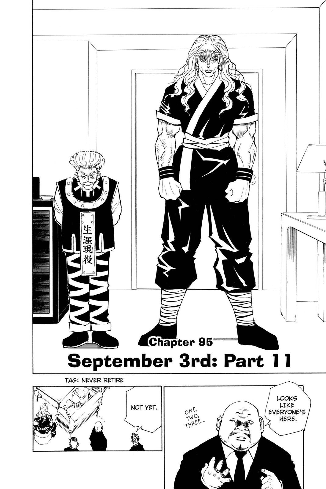 Read Hunter x Hunter chapter 95 image 1 on Lezhin