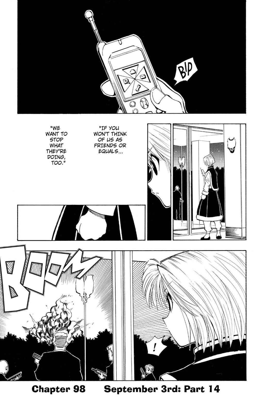 Read Hunter x Hunter chapter 98 image 0 on Lezhin
