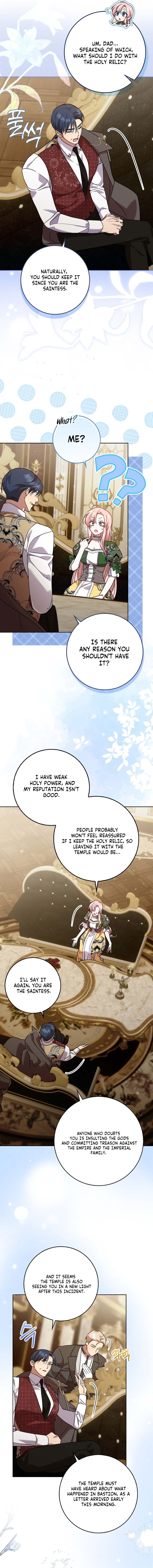 Read Hush Now, Saintess! chapter 11 image 3 on Lezhin