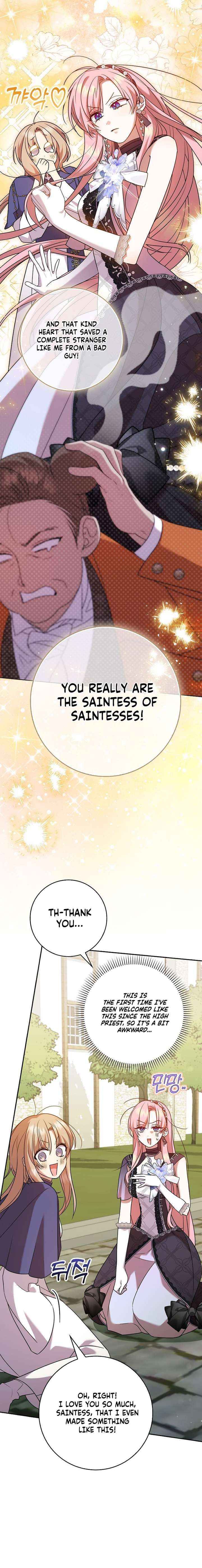Read Hush Now, Saintess! chapter 17 image 1 on Lezhin