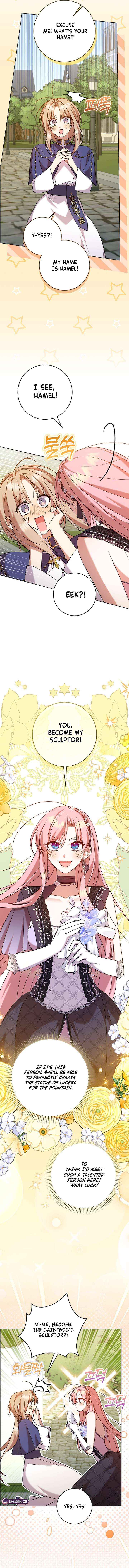 Read Hush Now, Saintess! chapter 17 image 3 on Lezhin