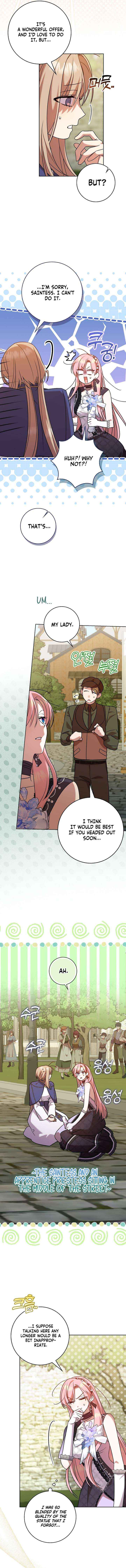 Read Hush Now, Saintess! chapter 17 image 4 on Lezhin
