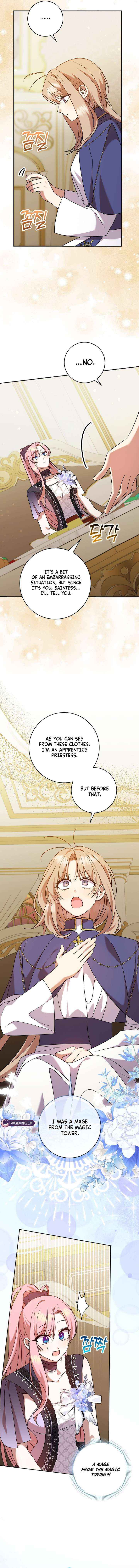 Read Hush Now, Saintess! chapter 17 image 8 on Lezhin