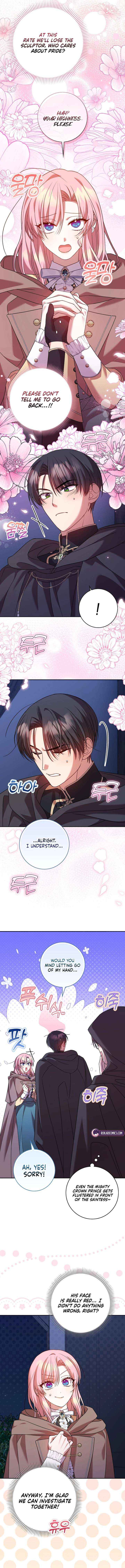 Read Hush Now, Saintess! chapter 19 image 9 on Lezhin