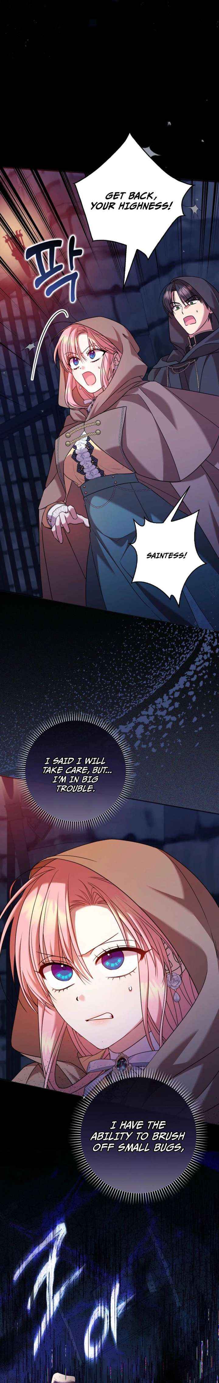 Read Hush Now, Saintess! chapter 20 image 20 on Lezhin