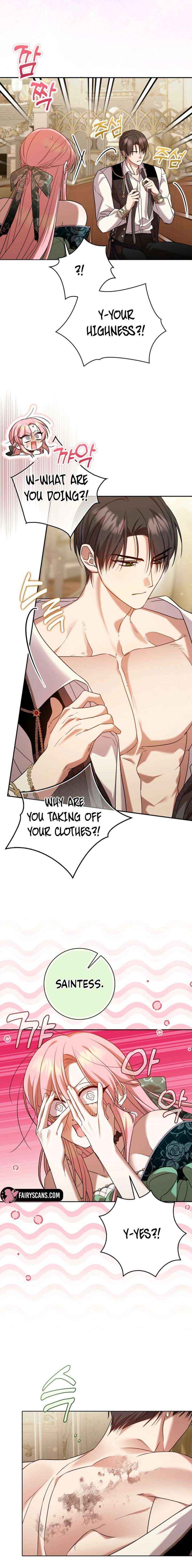 Read Hush Now, Saintess! chapter 22 image 18 on Lezhin