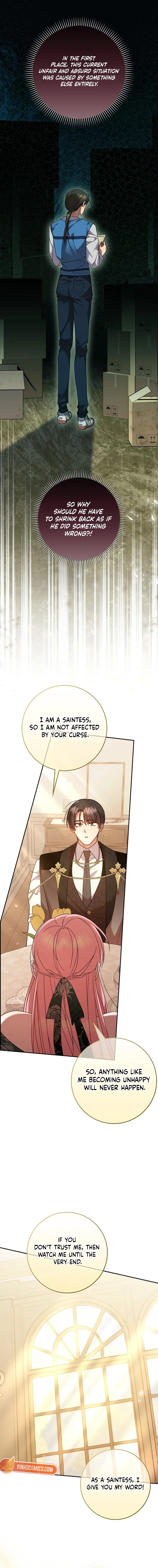 Read Hush Now, Saintess! chapter 24 image 9 on Lezhin