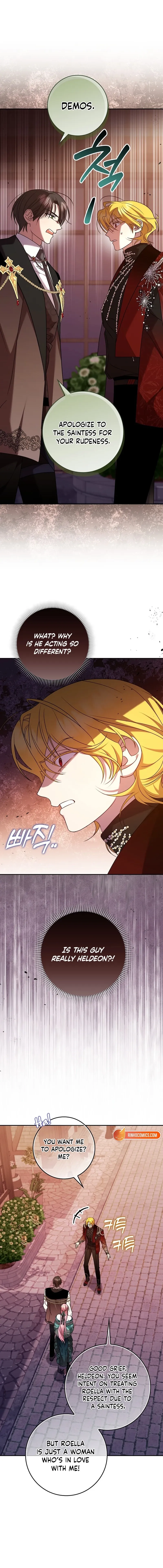 Read Hush Now, Saintess! chapter 25 image 2 on Lezhin