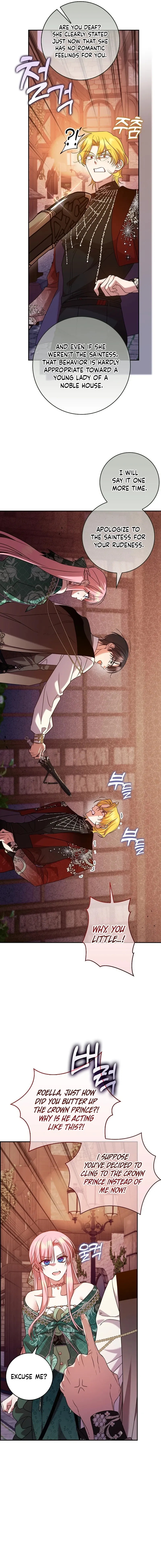 Read Hush Now, Saintess! chapter 25 image 3 on Lezhin