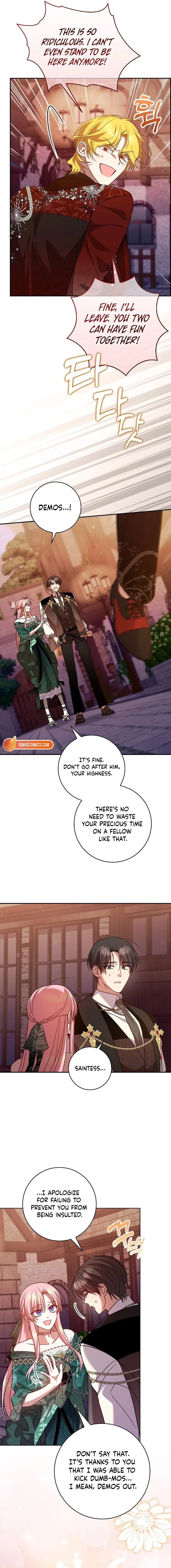 Read Hush Now, Saintess! chapter 25 image 4 on Lezhin