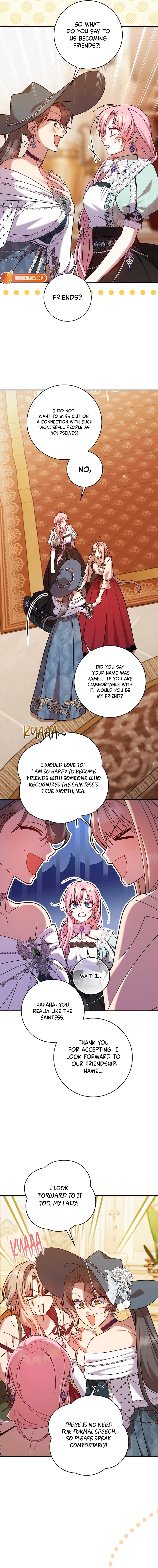 Read Hush Now, Saintess! chapter 26 image 11 on Lezhin