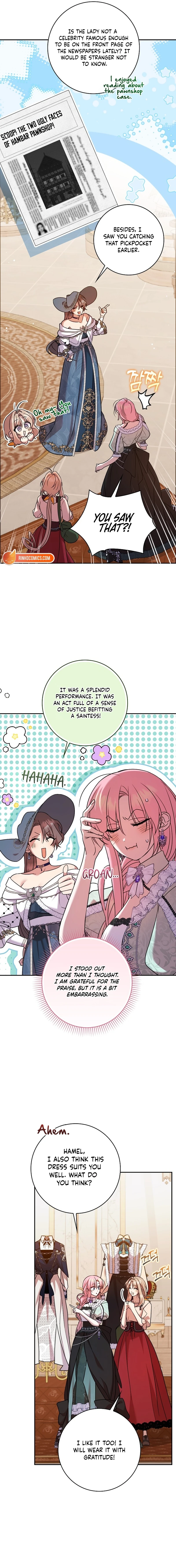 Read Hush Now, Saintess! chapter 26 image 8 on Lezhin