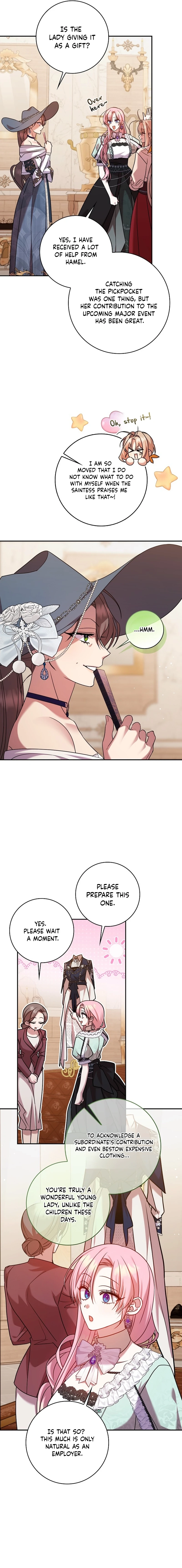 Read Hush Now, Saintess! chapter 26 image 9 on Lezhin