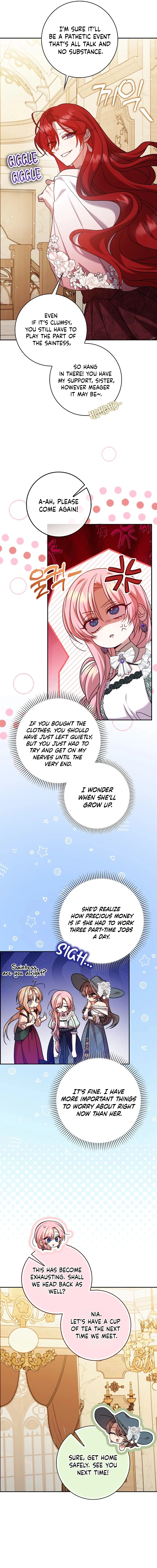 Read Hush Now, Saintess! chapter 27 image 5 on Lezhin