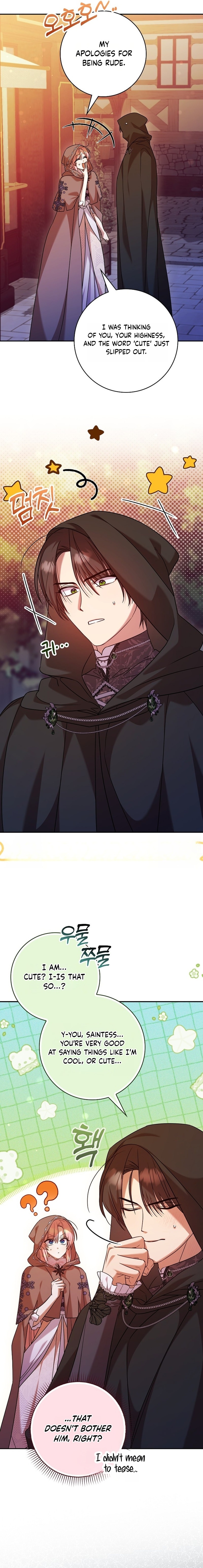 Read Hush Now, Saintess! chapter 32 image 8 on Lezhin