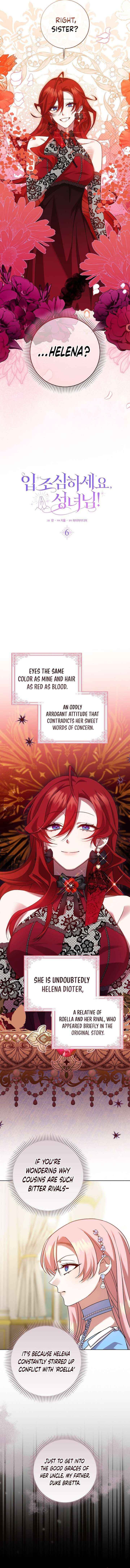 Read Hush Now, Saintess! chapter 6 image 3 on Lezhin