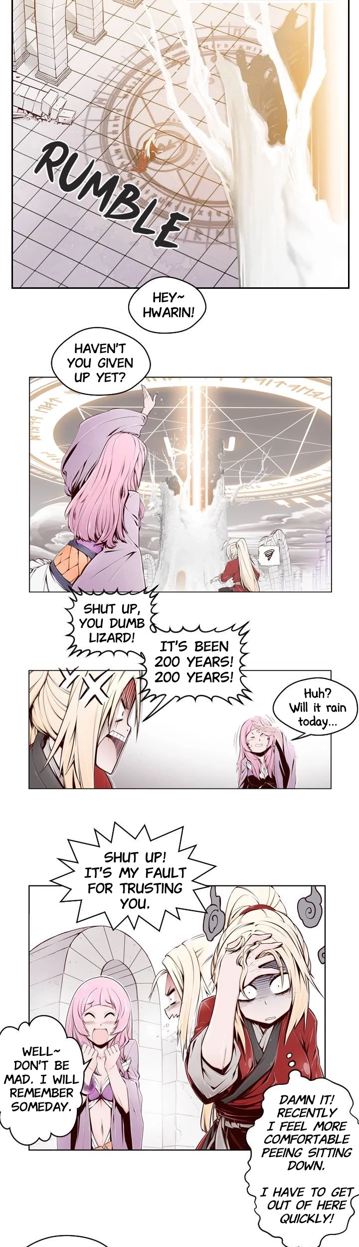 Hwarin, the Flaming Scales Chapter 3 page 23 - 