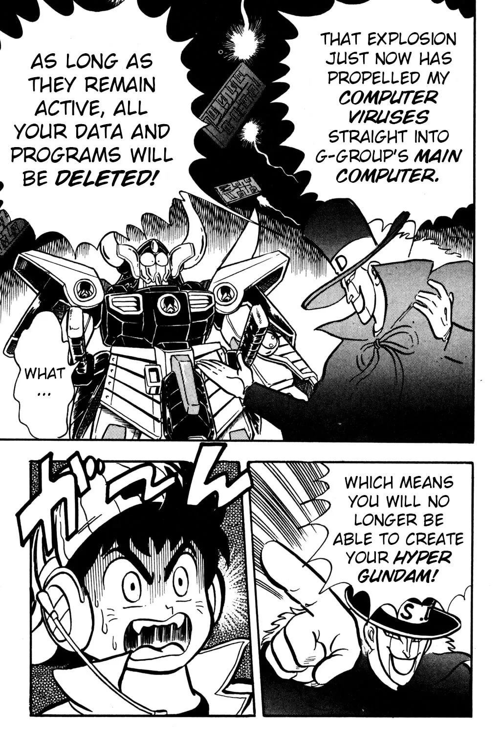Read Hyper Senshi Gundam Boy chapter 11 image 12 on Lezhin