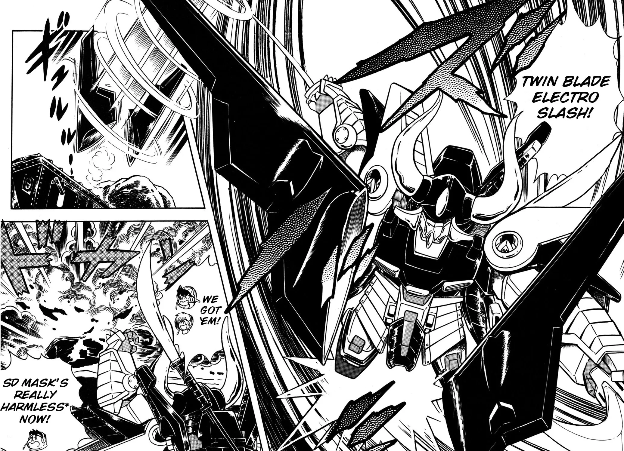 Read Hyper Senshi Gundam Boy chapter 11 image 8 on Lezhin
