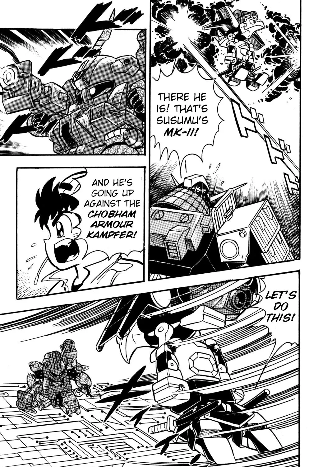 Read Hyper Senshi Gundam Boy chapter 12 image 12 on Lezhin