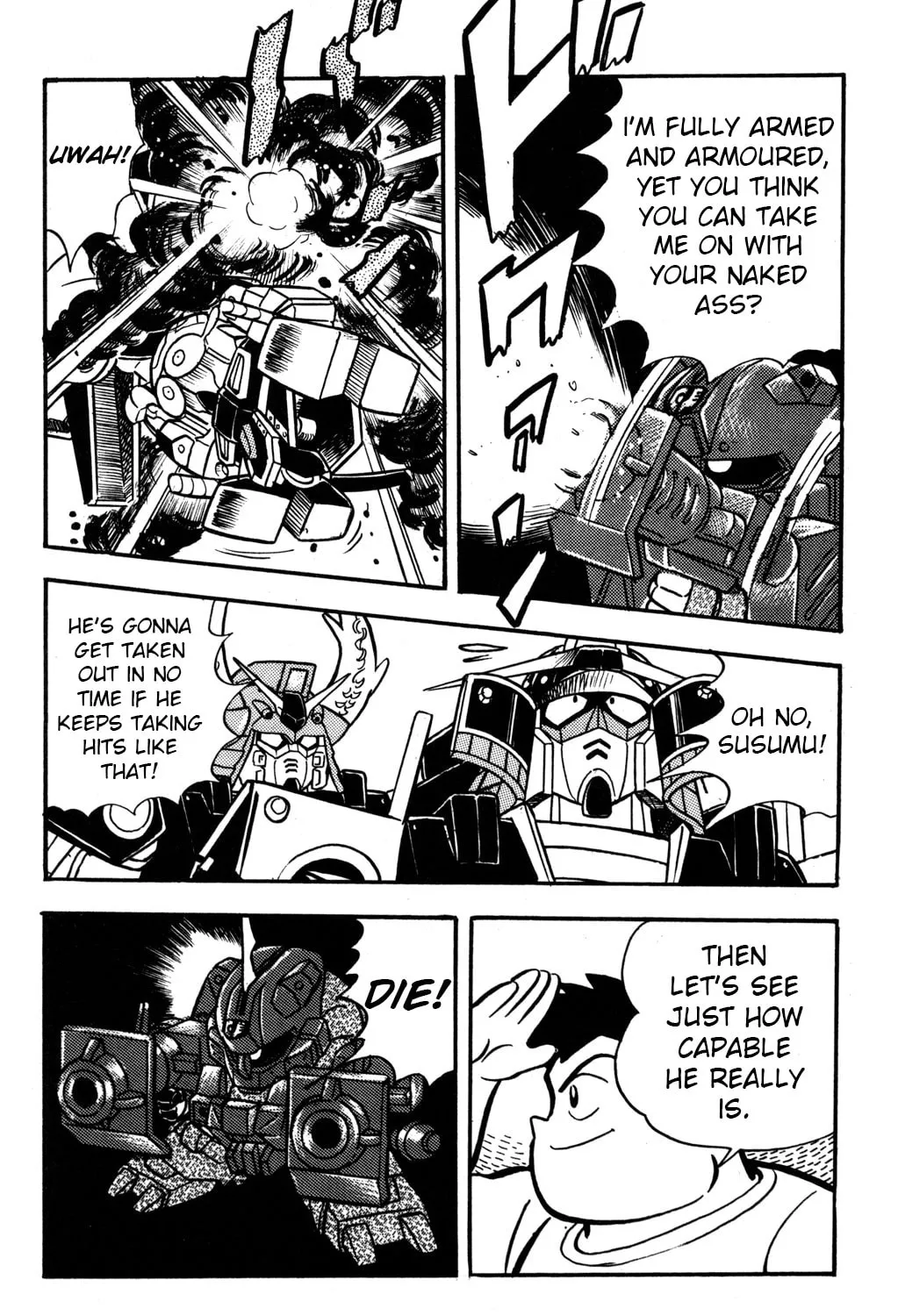 Read Hyper Senshi Gundam Boy chapter 12 image 14 on Lezhin