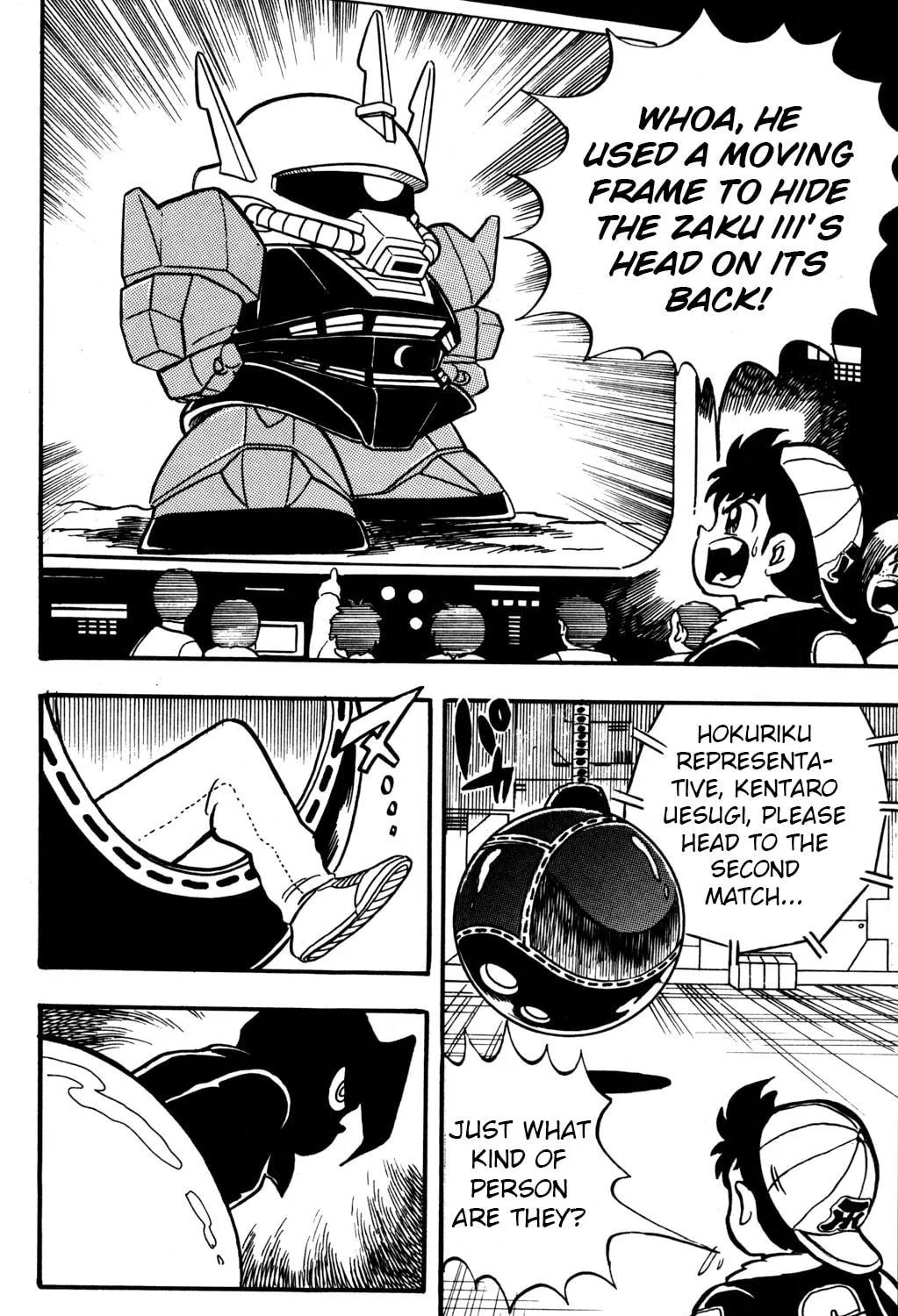 Read Hyper Senshi Gundam Boy chapter 13 image 10 on Lezhin