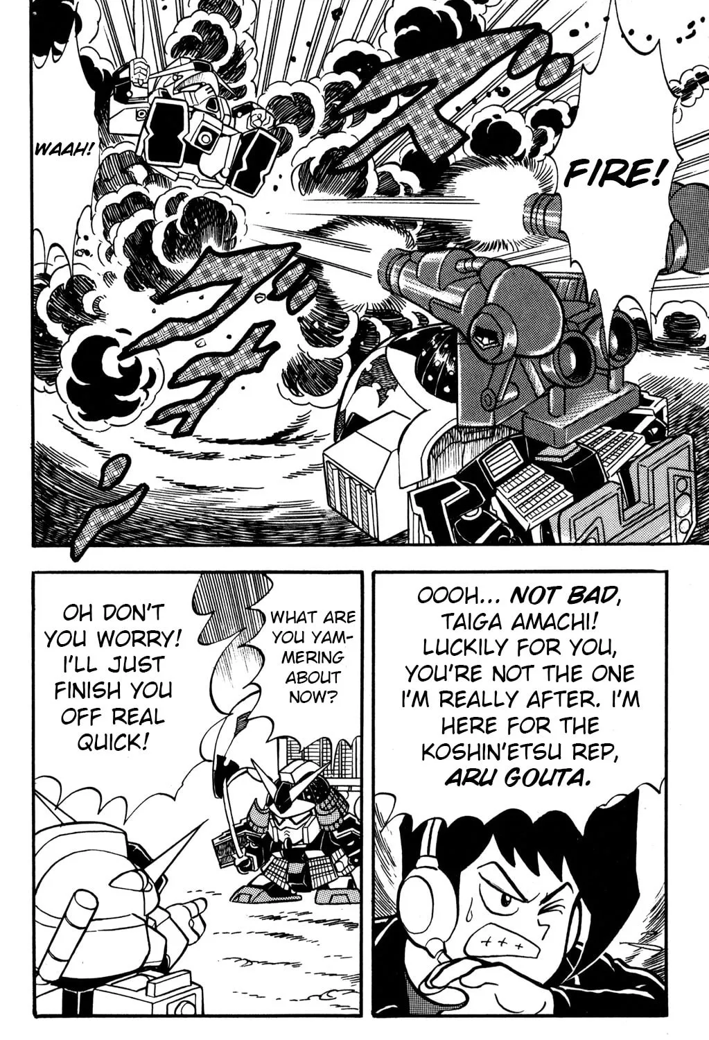 Read Hyper Senshi Gundam Boy chapter 13 image 54 on Lezhin