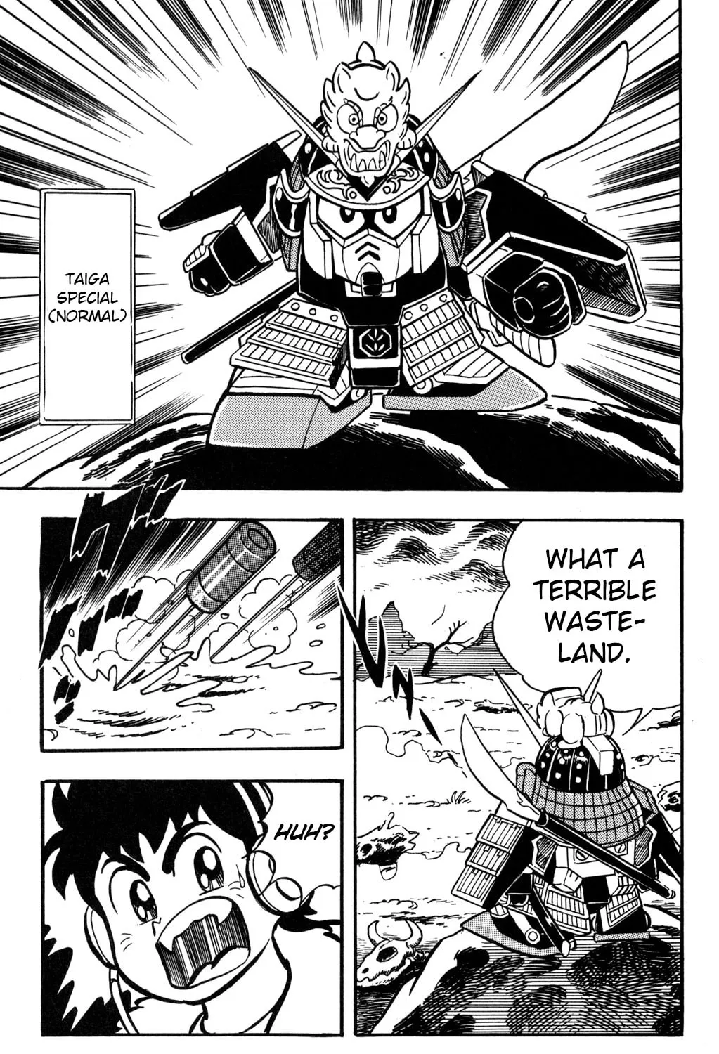 Read Hyper Senshi Gundam Boy chapter 14 image 14 on Lezhin