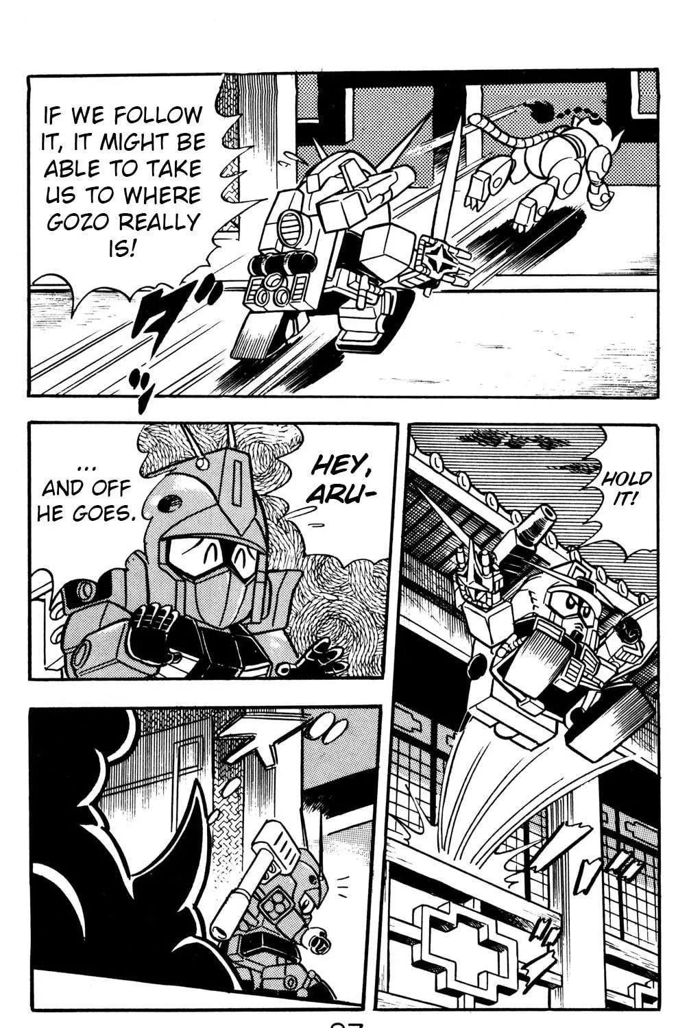 Read Hyper Senshi Gundam Boy chapter 17 image 22 on Lezhin