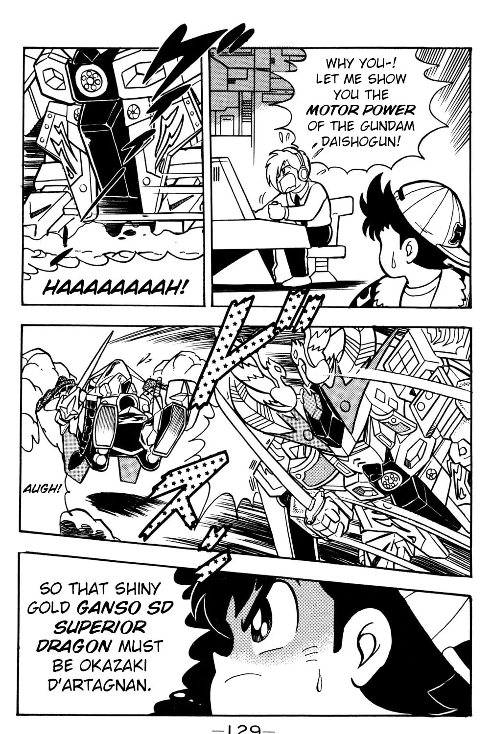 Read Hyper Senshi Gundam Boy chapter 18 image 8 on Lezhin