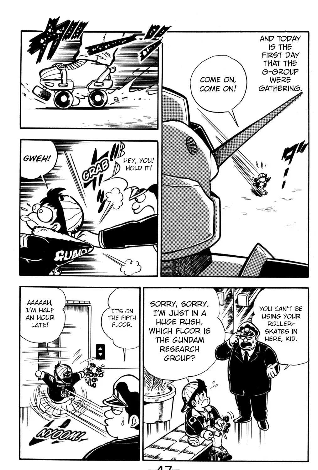 Read Hyper Senshi Gundam Boy chapter 2 image 6 on Lezhin