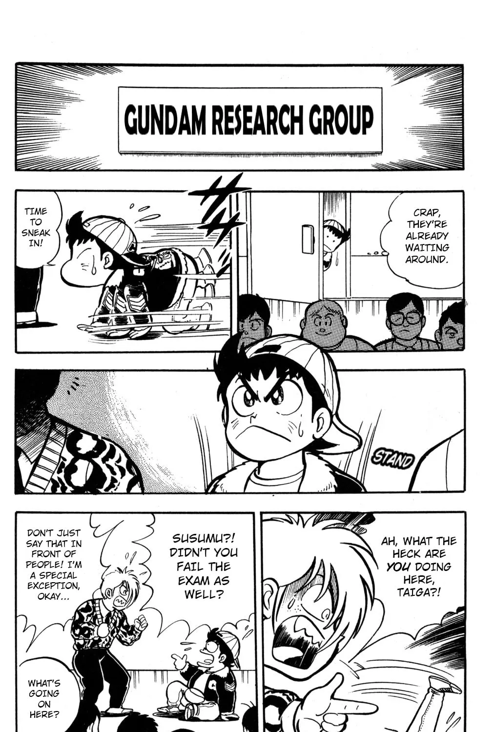 Read Hyper Senshi Gundam Boy chapter 2 image 8 on Lezhin