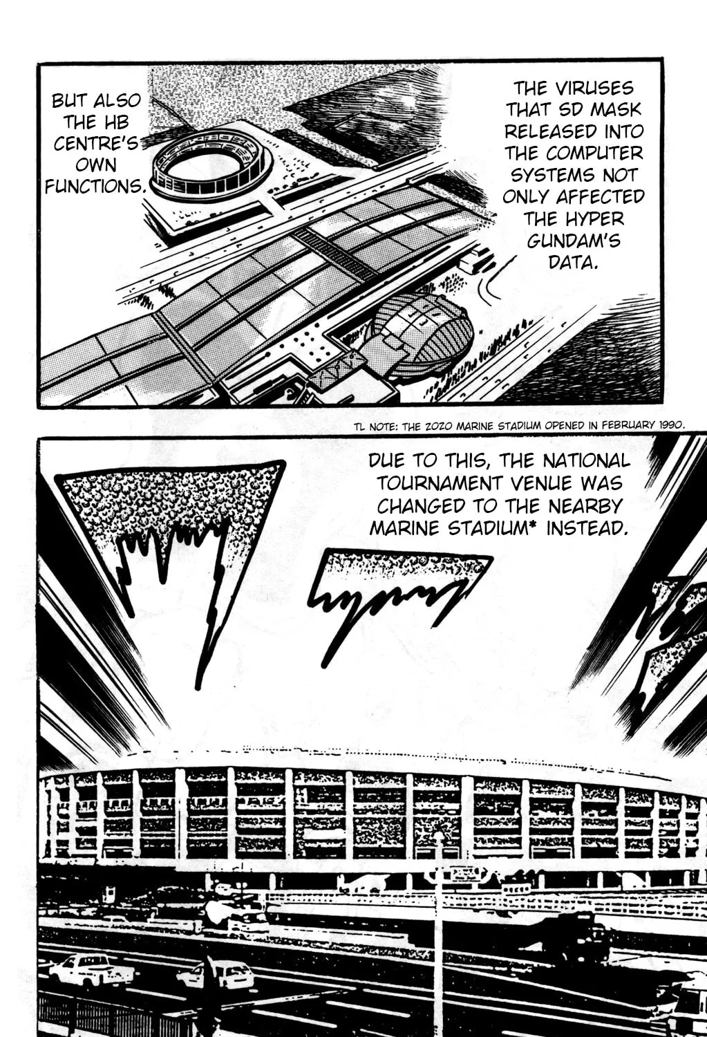 Read Hyper Senshi Gundam Boy chapter 20 image 8 on Lezhin