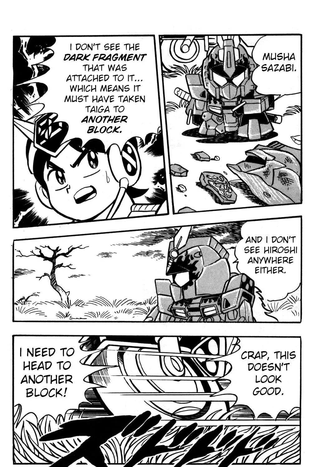 Read Hyper Senshi Gundam Boy chapter 21 image 8 on Lezhin