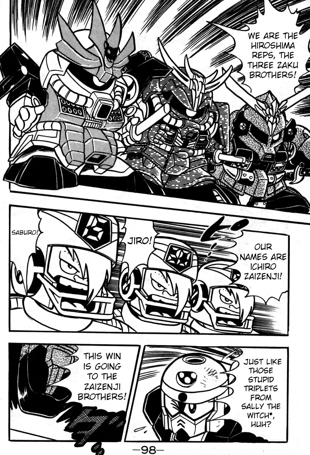 Read Hyper Senshi Gundam Boy chapter 22 image 26 on Lezhin
