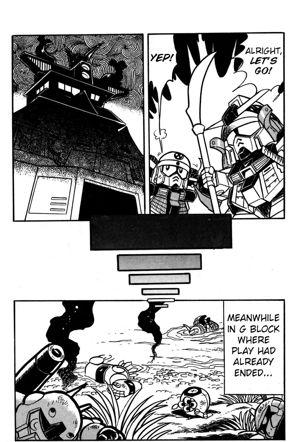 Read Hyper Senshi Gundam Boy chapter 22 image 8 on Lezhin