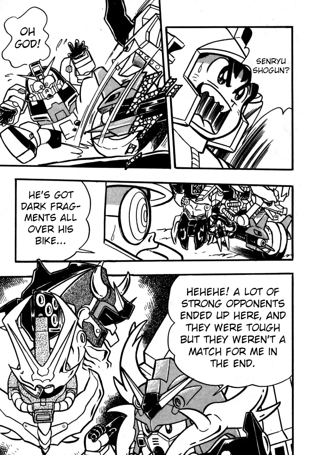 Read Hyper Senshi Gundam Boy chapter 23 image 12 on Lezhin