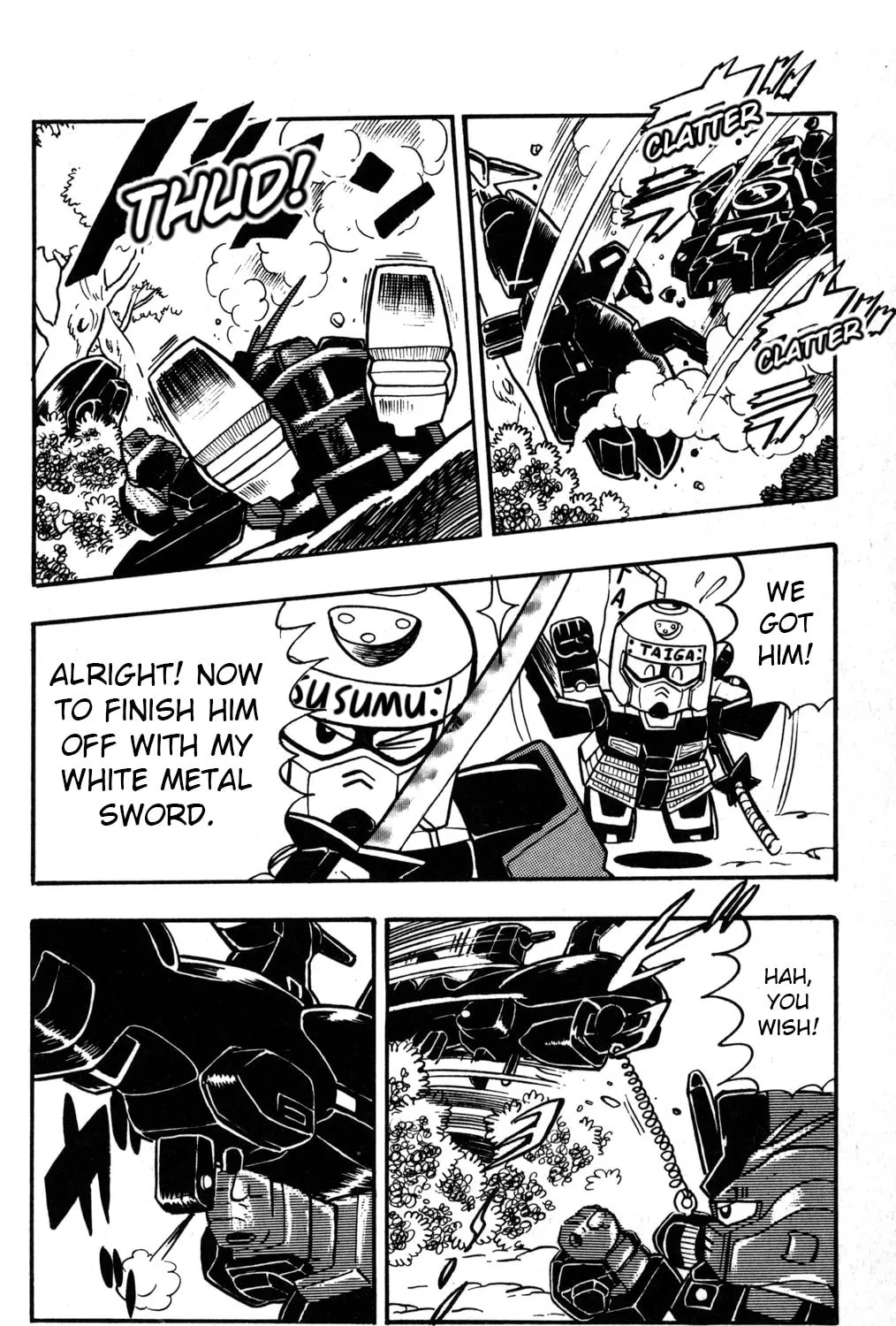 Read Hyper Senshi Gundam Boy chapter 3 image 56 on Lezhin