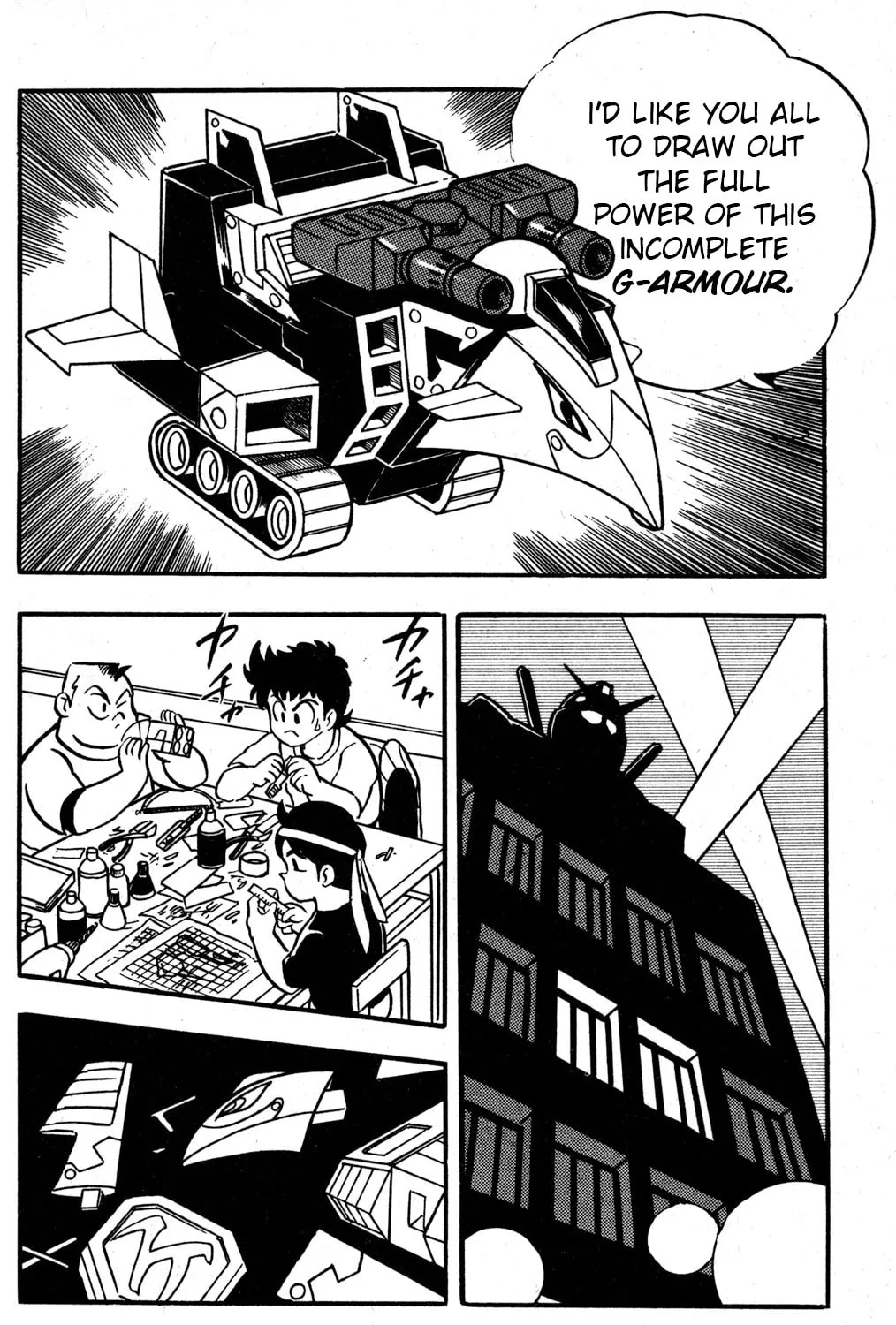 Read Hyper Senshi Gundam Boy chapter 33 image 12 on Lezhin