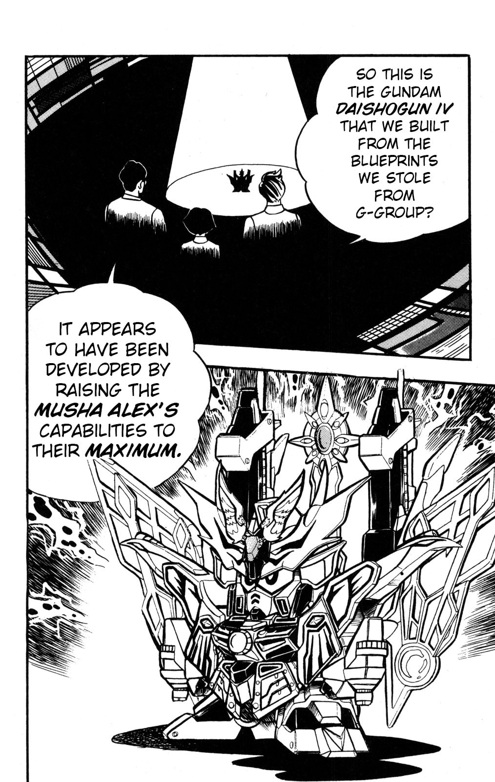 Read Hyper Senshi Gundam Boy chapter 35 image 3 on Lezhin