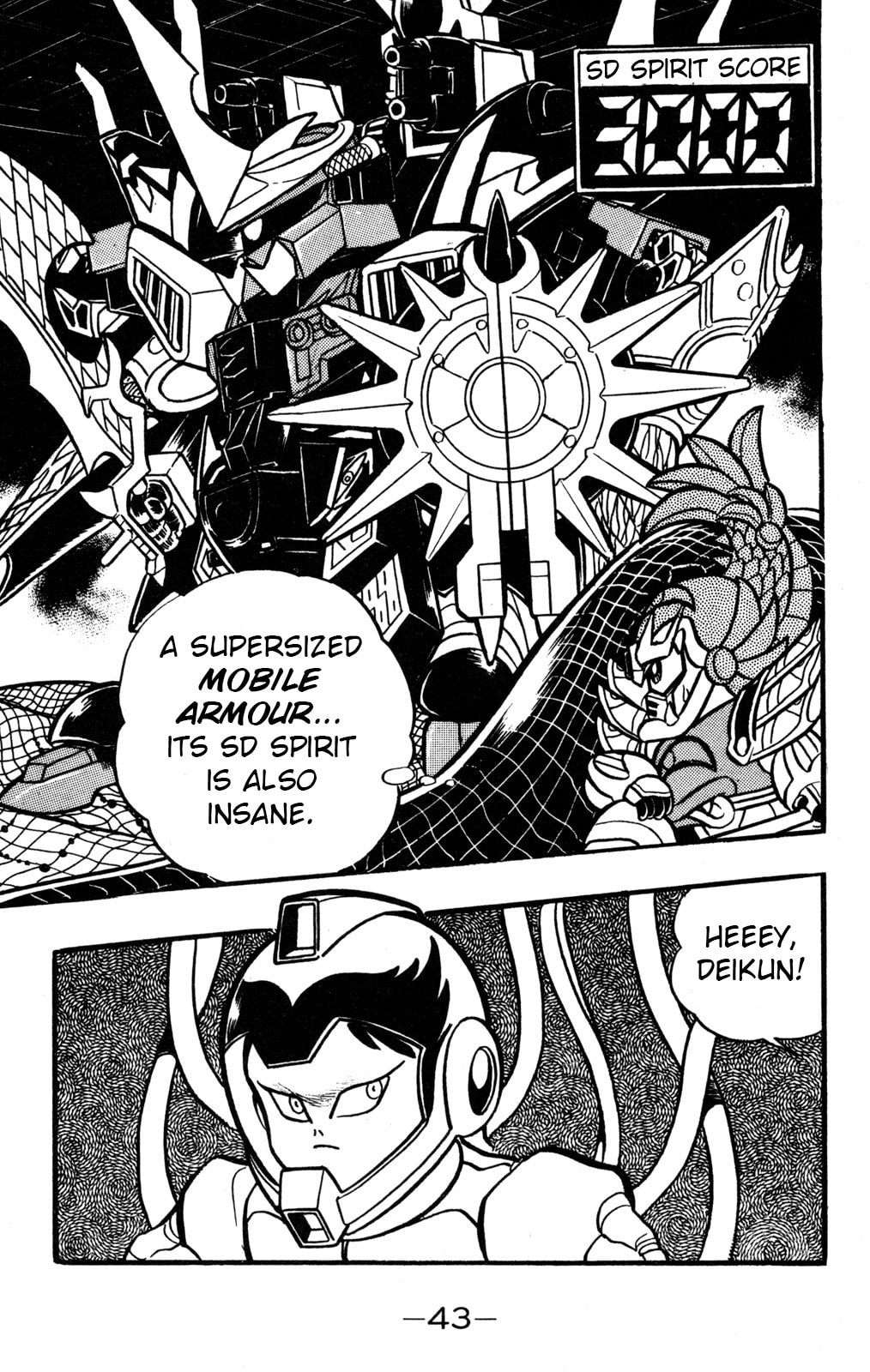 Read Hyper Senshi Gundam Boy chapter 36 image 2 on Lezhin