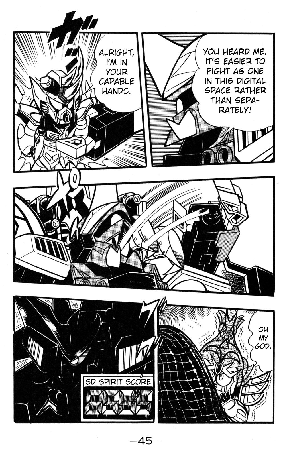 Read Hyper Senshi Gundam Boy chapter 36 image 4 on Lezhin