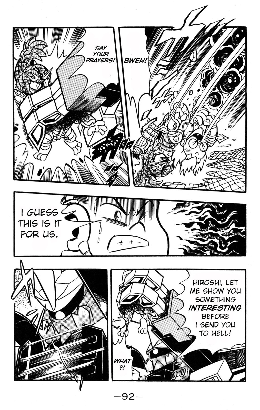 Read Hyper Senshi Gundam Boy chapter 37 image 13 on Lezhin