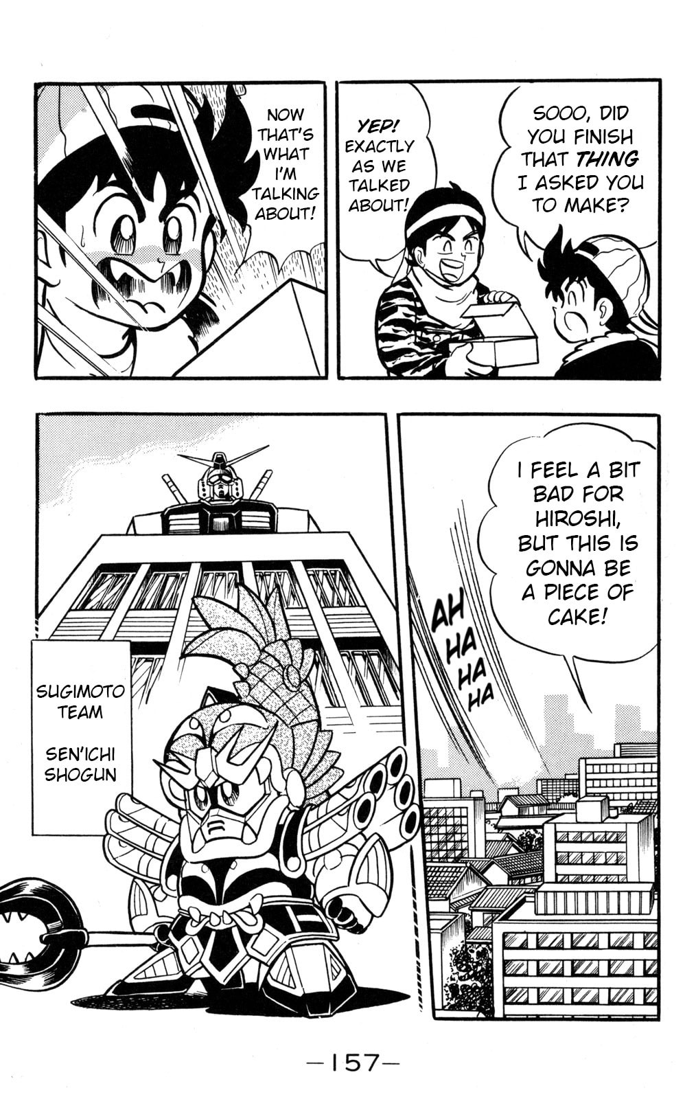 Read Hyper Senshi Gundam Boy chapter 39 image 2 on Lezhin