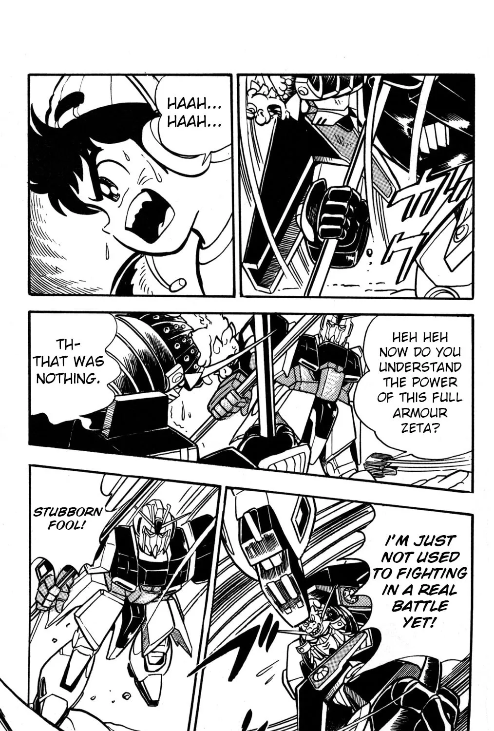 Read Hyper Senshi Gundam Boy chapter 4 image 14 on Lezhin