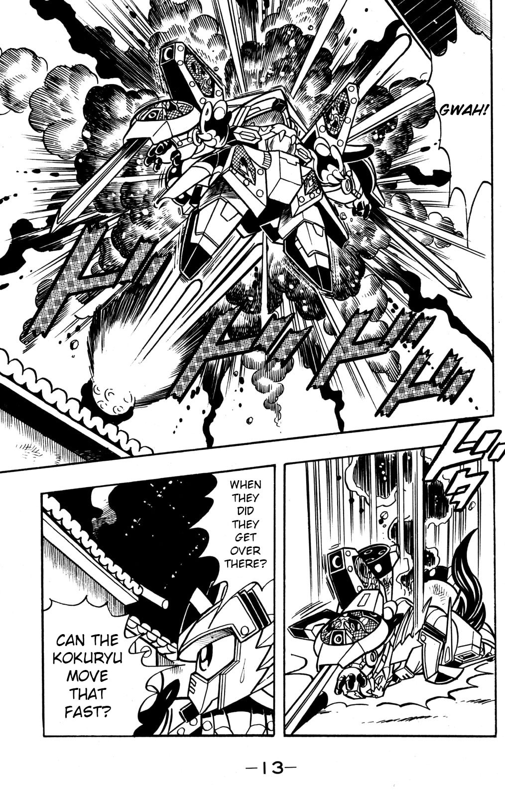 Read Hyper Senshi Gundam Boy chapter 40 image 13 on Lezhin