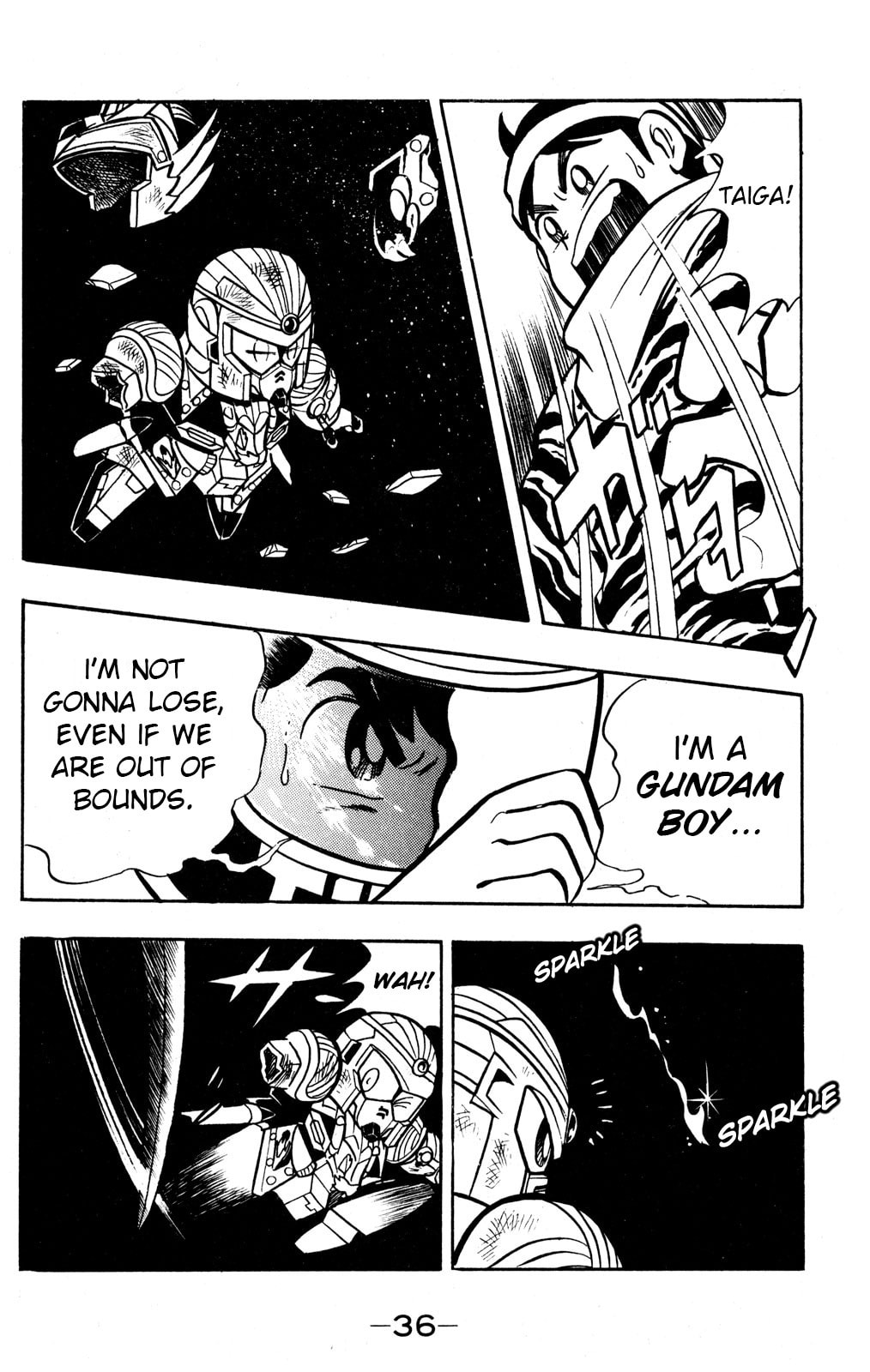 Read Hyper Senshi Gundam Boy chapter 40 image 35 on Lezhin