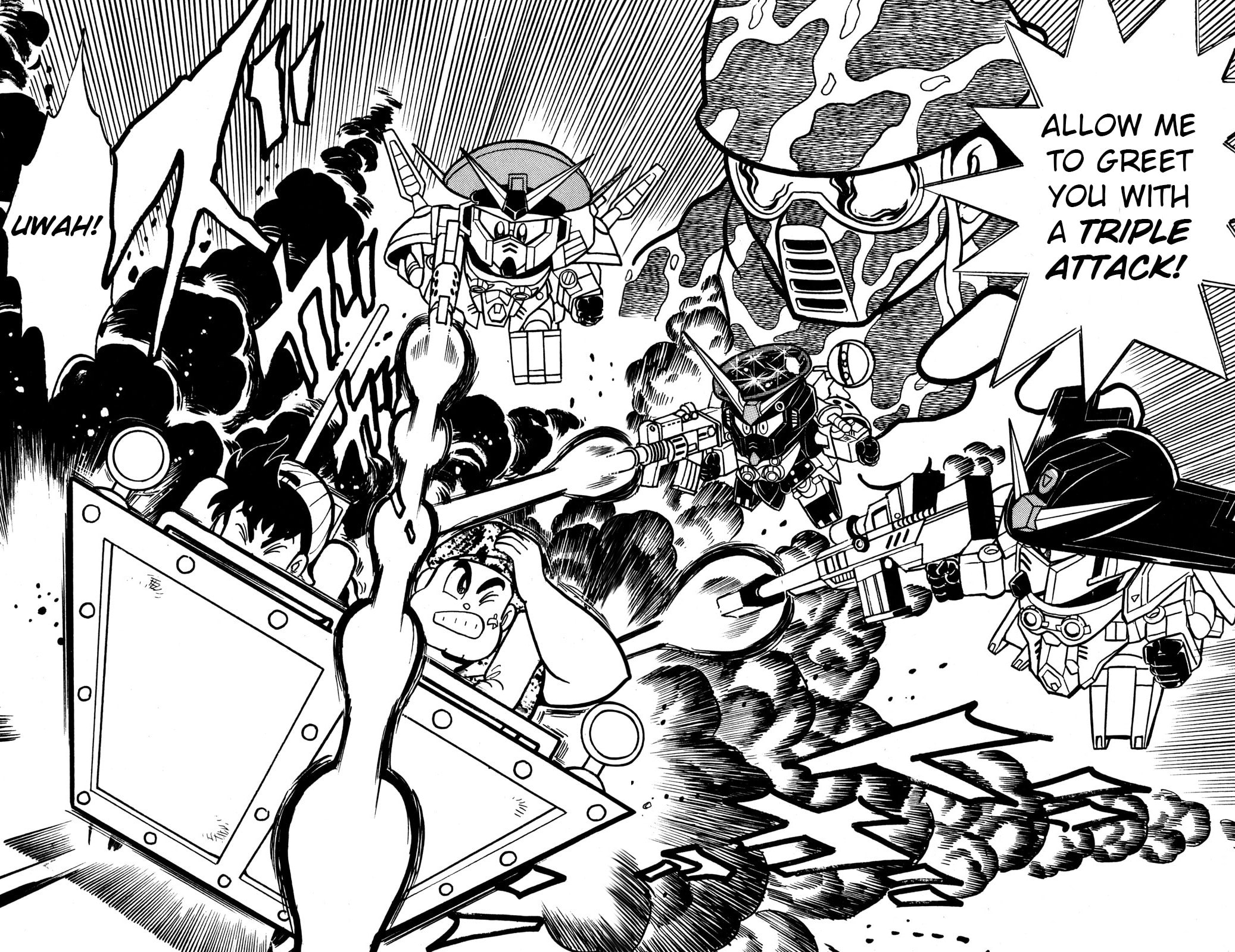 Read Hyper Senshi Gundam Boy chapter 43 image 13 on Lezhin